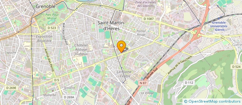 localisation de l'entreprise MONSIEUR YOUSSEF SAID  EYBENS