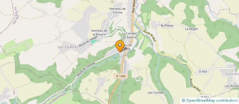 localisation de l'entreprise MONSIEUR YOUSSEF SAIDI  LES EPARRES