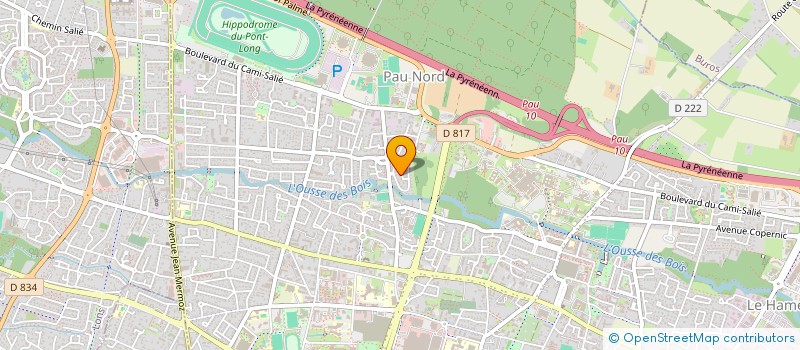 localisation de l'entreprise MONSIEUR YOUSSEF SALLAK  PAU