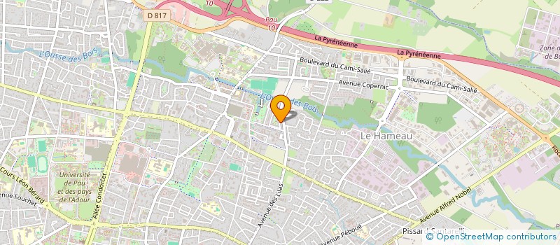 localisation de l'entreprise MONSIEUR YOUSSEF SAMGANI à PAU