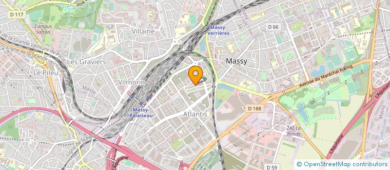 localisation de l'entreprise MONSIEUR YOUSSEF SAMNI à MASSY