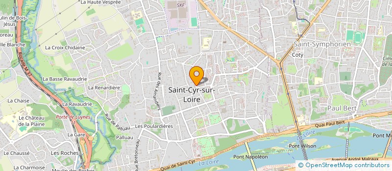 localisation de l'entreprise MONSIEUR YOUSSEF SDIRA  SAINT-CYR-SUR-LOIRE