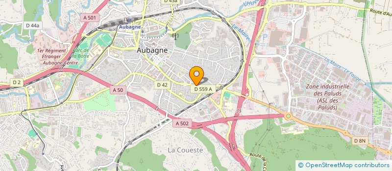 localisation de l'entreprise MONSIEUR YOUSSEF SEBAI à AUBAGNE