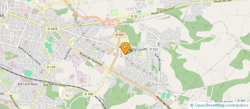 localisation de l'entreprise MONSIEUR YOUSSEF SEFFAR  OEYRELUY