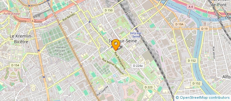 localisation de l'entreprise MONSIEUR YOUSSEF SELIM HASSEN MOHAMED à IVRY-SUR-SEINE