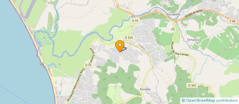 localisation de l'entreprise MONSIEUR YOUSSEF SELMI  GROSSETO-PRUGNA