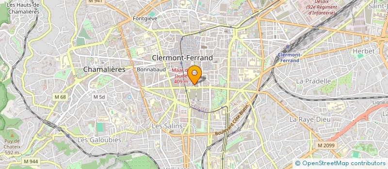 localisation de l'entreprise MONSIEUR YOUSSEF SEMMAMI  CLERMONT-FERRAND