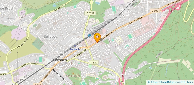 localisation de l'entreprise MONSIEUR YOUSSEF SHIBAT  FORBACH