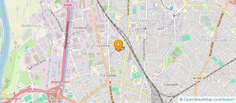 localisation de l'entreprise MONSIEUR YOUSSEF SOJOD  TOULOUSE