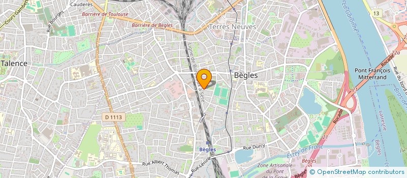 localisation de l'entreprise MONSIEUR YOUSSEF SOUAK à BEGLES