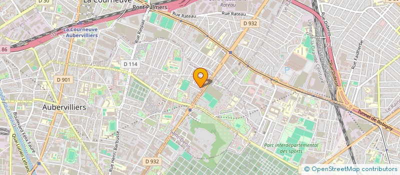 localisation de l'entreprise MONSIEUR YOUSSEF SOUIDI  AUBERVILLIERS