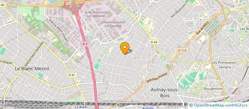 localisation de l'entreprise MONSIEUR YOUSSEF SOUKOUNA à AULNAY-SOUS-BOIS