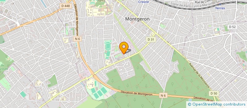 localisation de l'entreprise MONSIEUR YOUSSEF SOUMARE à MONTGERON
