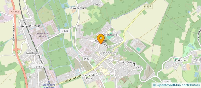 localisation de l'entreprise MONSIEUR YOUSSEF TAJJIOUI EL GHAZI  LIANCOURT