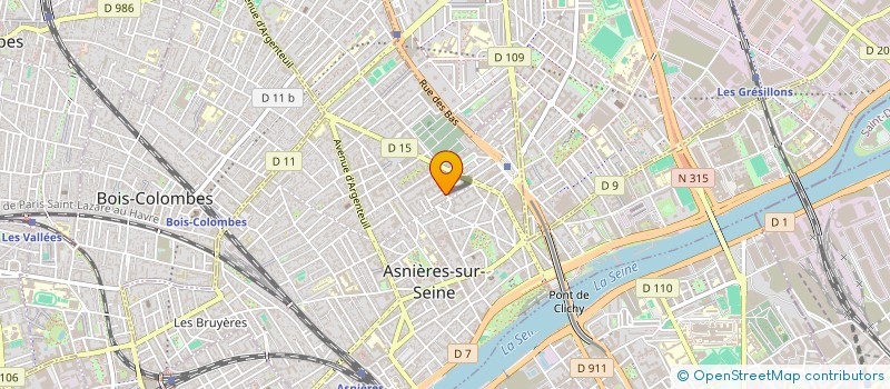 localisation de l'entreprise MONSIEUR YOUSSEF TALAL  ASNIERES-SUR-SEINE