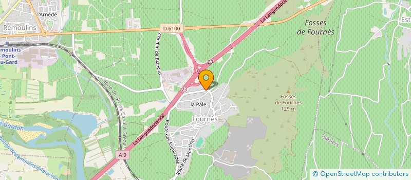 localisation de l'entreprise MONSIEUR YOUSSEF TALIBI  FOURNES