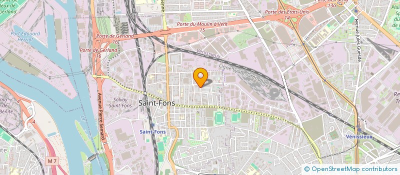 localisation de l'entreprise MONSIEUR YOUSSEF TALMOUDI à SAINT-FONS
