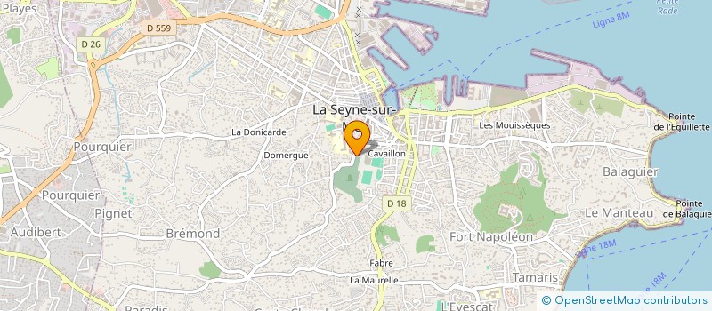 localisation de l'entreprise MONSIEUR YOUSSEF TAMSAMANI à LA SEYNE-SUR-MER