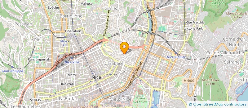 localisation de l'entreprise MONSIEUR YOUSSEF TAMZALI  NICE