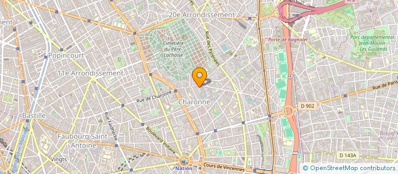 localisation de l'entreprise MONSIEUR YOUSSEF TEBOL  PARIS