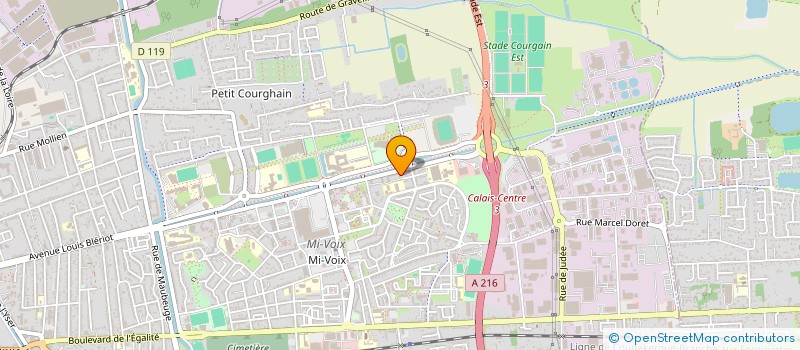 localisation de l'entreprise MONSIEUR YOUSSEF TEJ  CALAIS