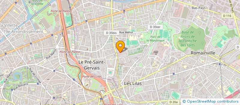 localisation de l'entreprise MONSIEUR YOUSSEF TELDJA à PANTIN