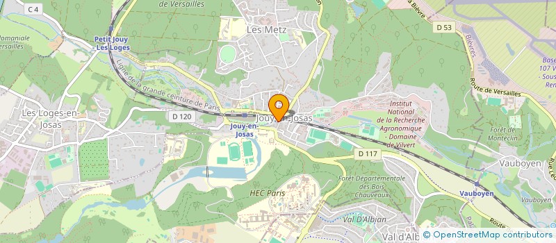 localisation de l'entreprise MONSIEUR YOUSSEF TIBARI  JOUY-EN-JOSAS