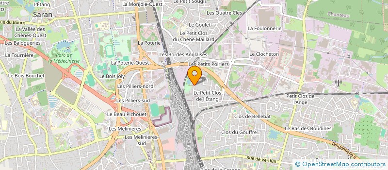 localisation de l'entreprise MONSIEUR YOUSSEF TIGHADOUINI à SARAN
