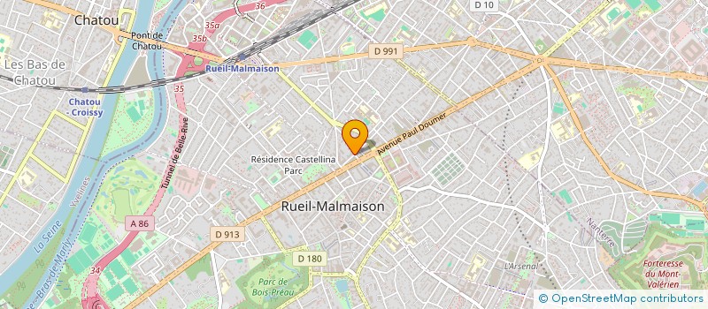 localisation de l'entreprise MONSIEUR YOUSSEF TOUIRI à RUEIL-MALMAISON