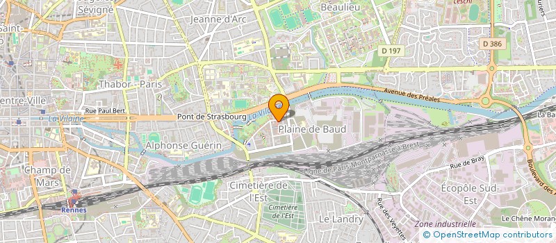 localisation de l'entreprise MONSIEUR YOUSSEF YAHYA MOUSSA  RENNES