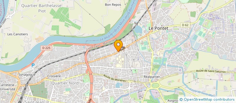 localisation de l'entreprise MONSIEUR YOUSSEF ZAARAOUI  LE PONTET