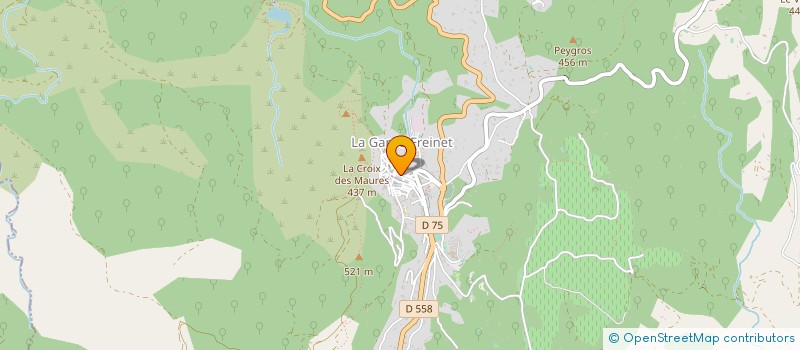 localisation de l'entreprise MONSIEUR YOUSSEF ZGUIT  LA GARDE-FREINET