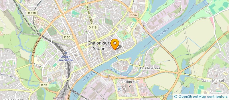 localisation de l'entreprise MONSIEUR YOUSSEI SAAD  CHALON-SUR-SAONE