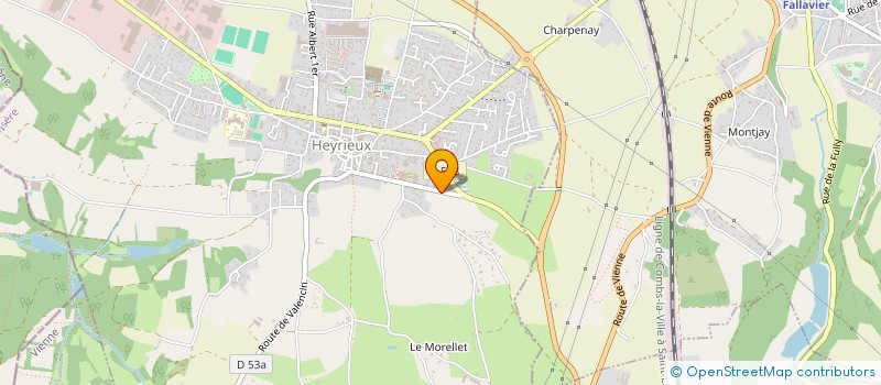 localisation de l'entreprise MONSIEUR YOUSSINE MAAROUF  HEYRIEUX