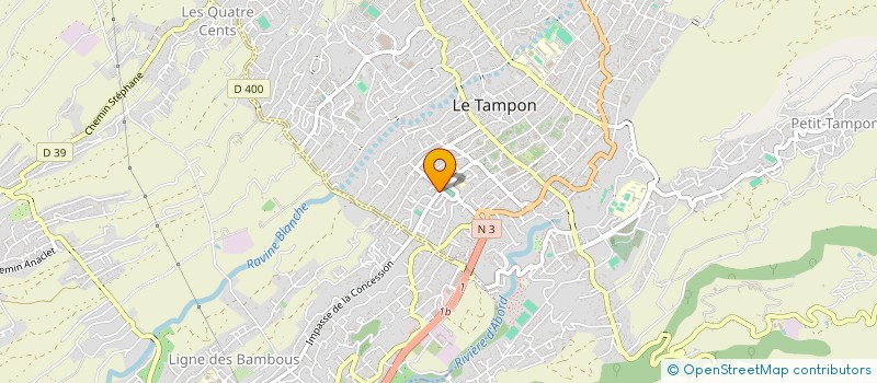localisation de l'entreprise MONSIEUR YOUSSOF SULLIMAN PATEL à LE TAMPON