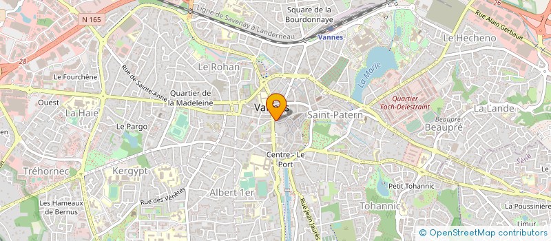localisation de l'entreprise MONSIEUR YOUSSOF ZAKA à VANNES