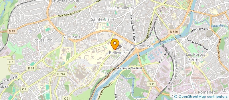localisation de l'entreprise MONSIEUR YOUSSOUF AL ABEDI à LIMOGES