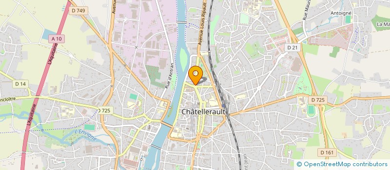 localisation de l'entreprise MONSIEUR YOUSSOUF ASSANE à CHATELLERAULT