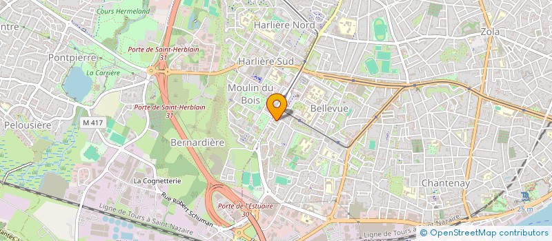localisation de l'entreprise MONSIEUR YOUSSOUF ATORO  NANTES