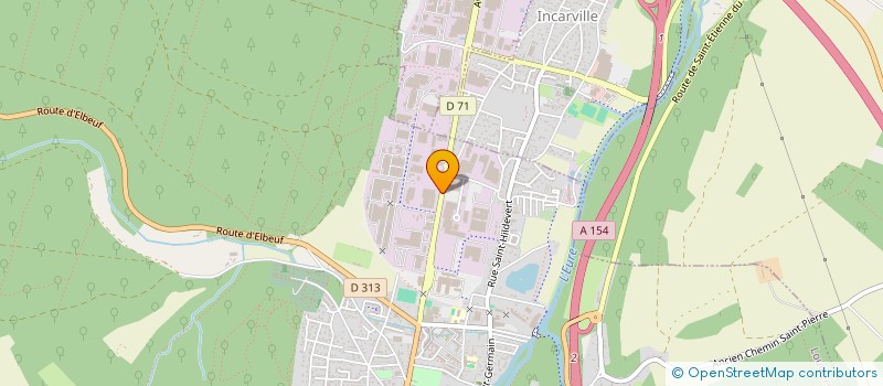 localisation de l'entreprise MONSIEUR YOUSSOUF BAMBA  LOUVIERS