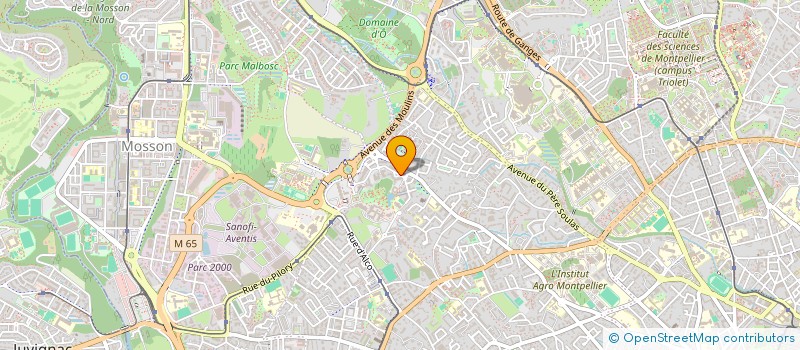 localisation de l'entreprise MONSIEUR YOUSSOUF BELABBACI  MONTPELLIER