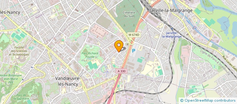 localisation de l'entreprise MONSIEUR YOUSSOUF BELACEL  VANDUVRE-LES-NANCY