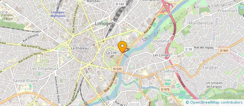 localisation de l'entreprise MONSIEUR YOUSSOUF BOUABDALLAH à LIMOGES