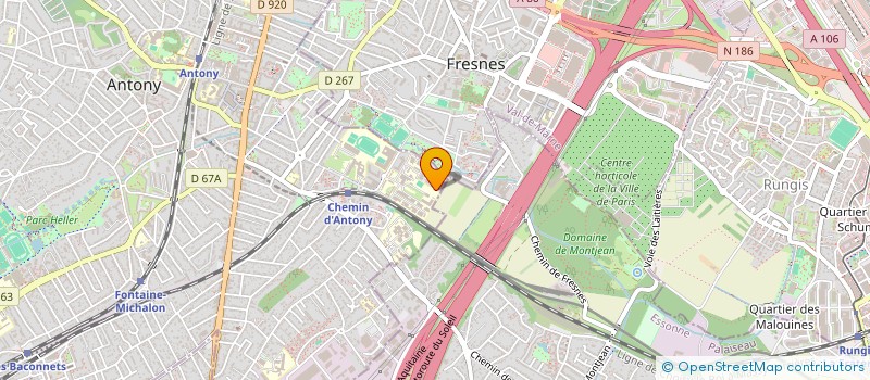 localisation de l'entreprise MONSIEUR YOUSSOUF BOUSSADIA à ANTONY