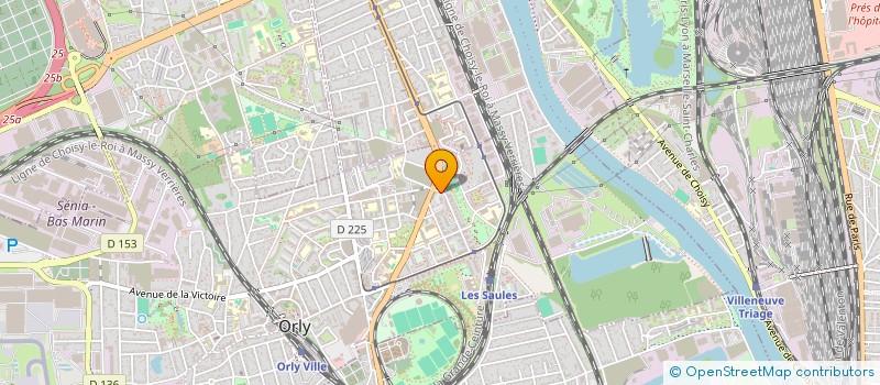 localisation de l'entreprise MONSIEUR YOUSSOUF COULIBALY  ORLY