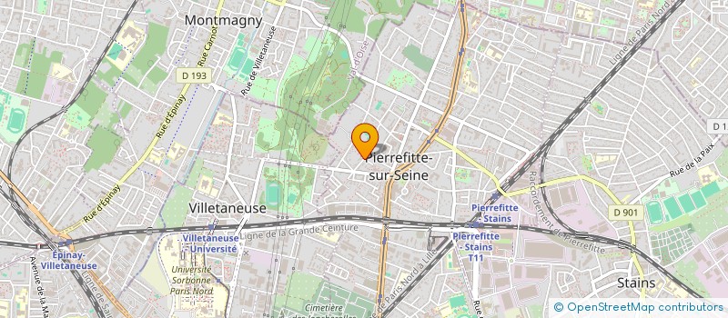 localisation de l'entreprise MONSIEUR YOUSSOUF DEMBELE à PIERREFITTE-SUR-SEINE