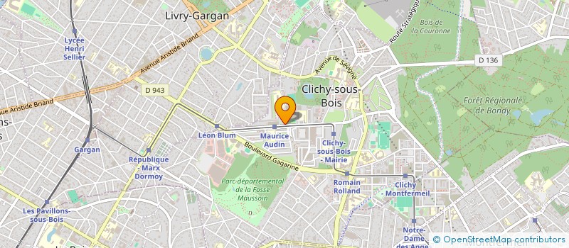 localisation de l'entreprise MONSIEUR YOUSSOUF DIOMANDE à CLICHY-SOUS-BOIS