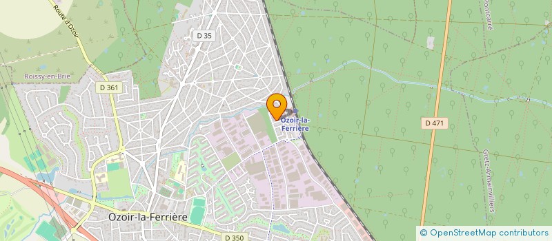 localisation de l'entreprise MONSIEUR YOUSSOUF DRAME  OZOIR-LA-FERRIERE