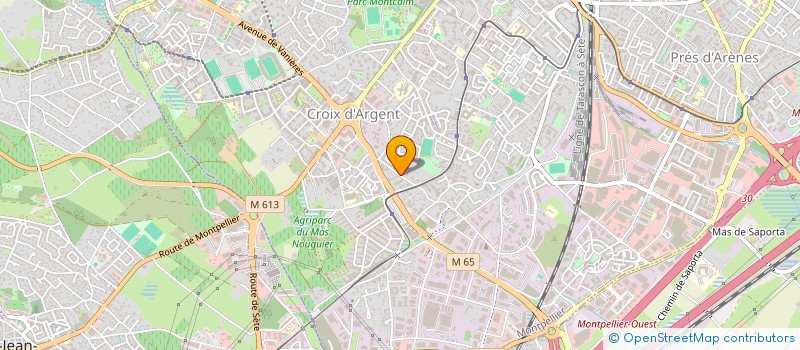 localisation de l'entreprise MONSIEUR YOUSSOUF EL BOUHALI  MONTPELLIER