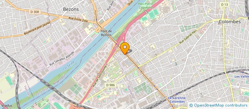 localisation de l'entreprise MONSIEUR YOUSSOUF FOFANA à COLOMBES